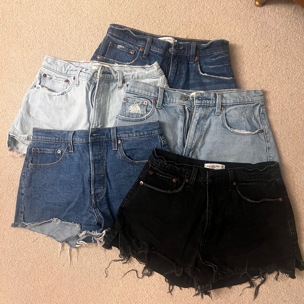 Abercrombie shorts size 6